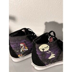 Size 10- The Nightmare Before Christmas x Vans Sk8- High Jacks Lament